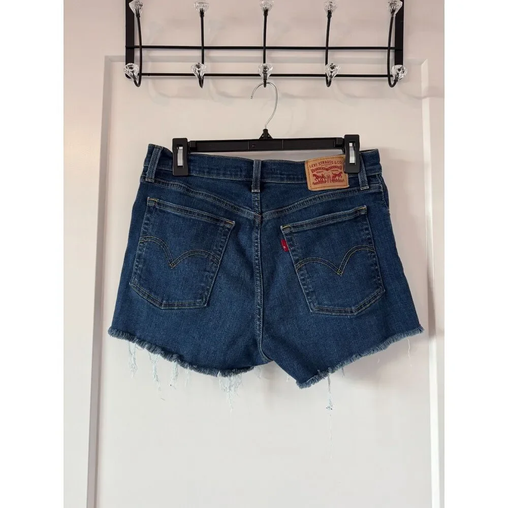 Levi’s High-Rise Denim Shorts